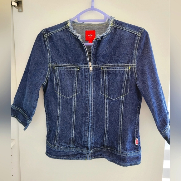 Esprit Denim Jean Jacket Coat XS - Picture 1 of 5